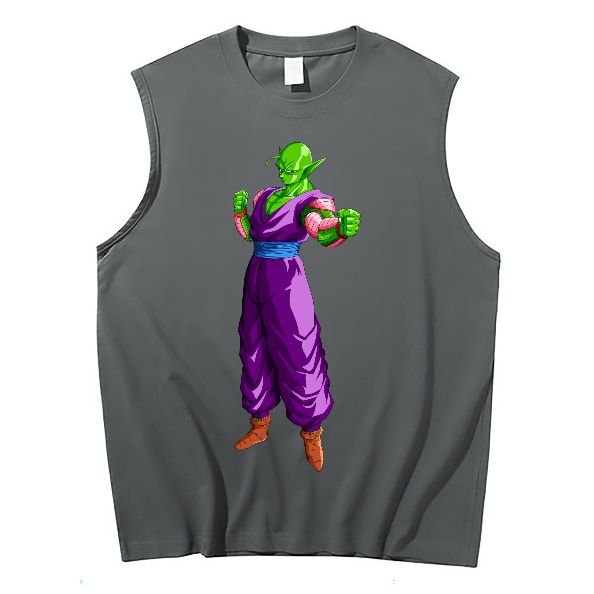 （画像用） ドラゴンボール ピッコロ DRAGON BALL Piccolo コットン100％タンクトップ（フロントプリント）